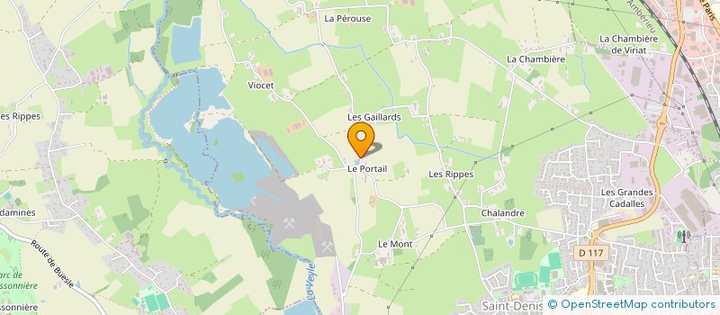 localisation de l'entreprise LES SAVEURS DU MARCHE à SAINT-DENIS-LES-BOURG