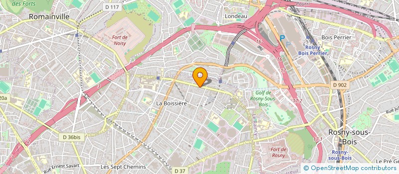 localisation de l'entreprise LES SAVEURS DU MONDE à MONTREUIL