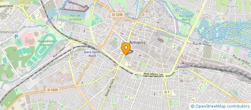 localisation de l'entreprise LES SAVEURS DU PAIN à AMIENS