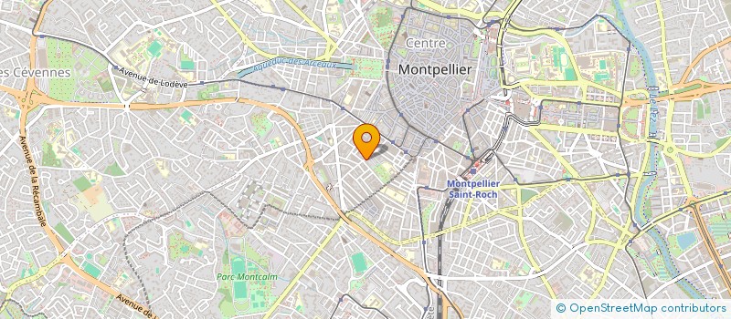 localisation de l'entreprise LES SAVEURS DU PRIMEUR à MONTPELLIER