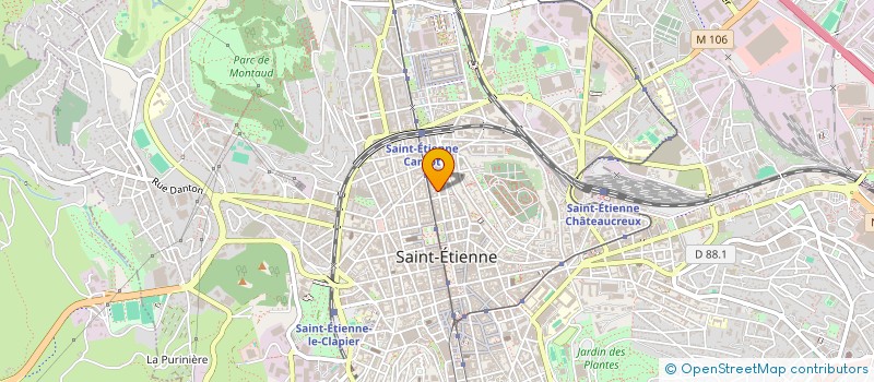 localisation de l'entreprise LES SAVEURS PORTUGUAISES à SAINT-ETIENNE