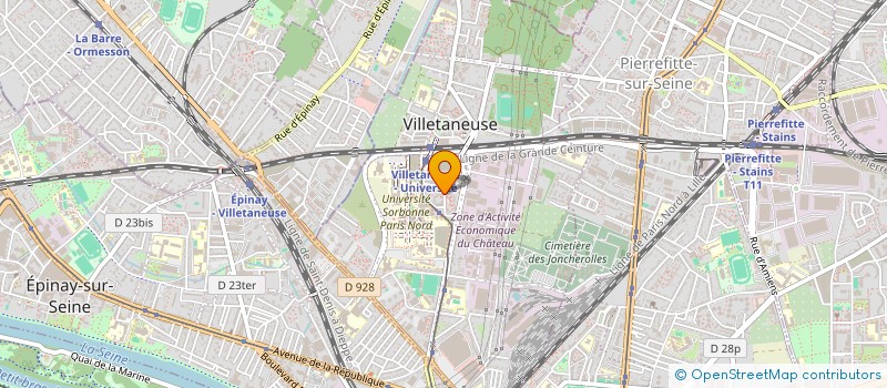 localisation de l'entreprise LES SAVOIRS-FAIRE DE VILLETANEUSE à VILLETANEUSE
