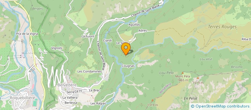 localisation de l'entreprise LES SAVONS DE BELVEDERE à BELVEDERE