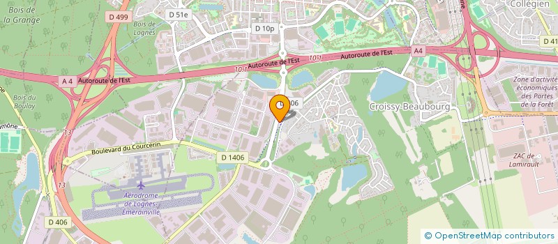 localisation de l'entreprise LES SAVOURISTES  SUCY-EN-BRIE