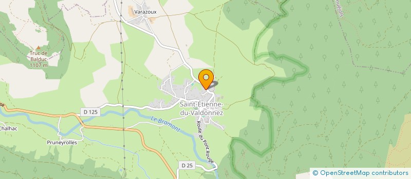 localisation de l'entreprise LES SCAPHANDRIERS SAUVAGES  BRENOUX