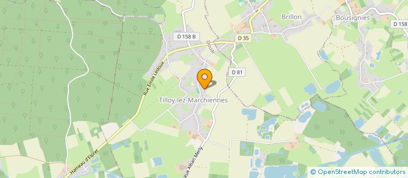 localisation de l'entreprise LES SCARPE GAMES à TILLOY-LEZ-MARCHIENNES