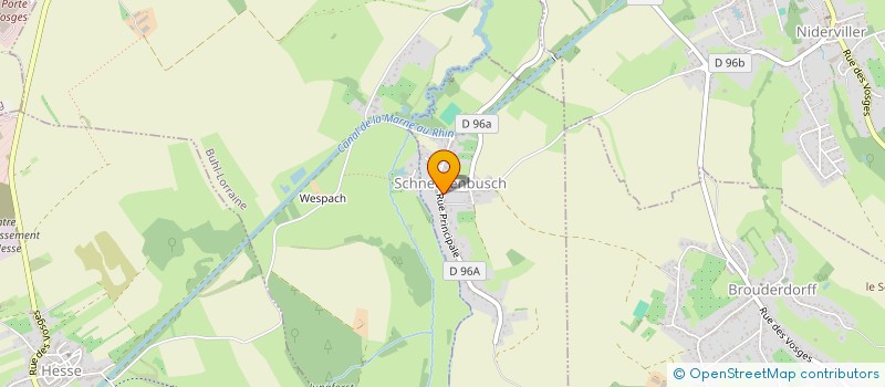 localisation de l'entreprise LES SCHNECK DU DESERT  SCHNECKENBUSCH