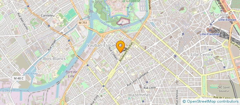 localisation de l'entreprise LES SCIENCESPOSARDS à LILLE