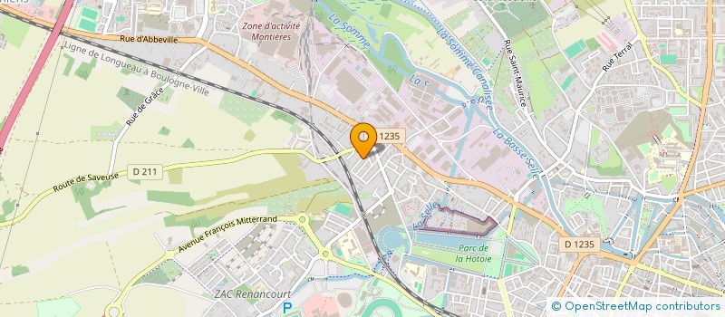 localisation de l'entreprise LES SCIENTIVORES à ARRAS