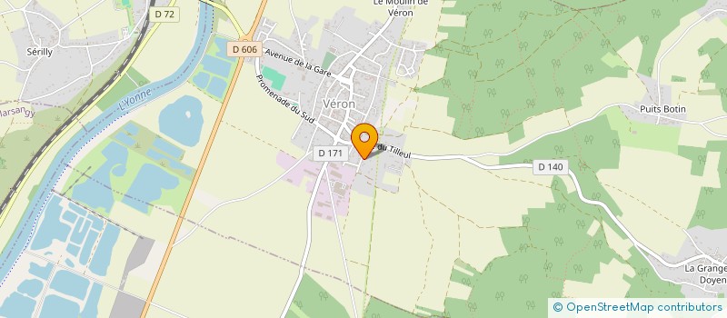 localisation de l'entreprise LES SCIERIES REGIONALES DE PASSY  PASSY