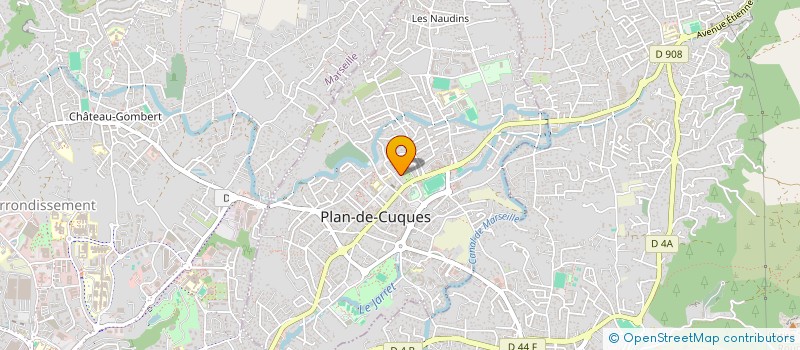 localisation de l'entreprise LES SECRETS D'AMY à PLAN DE CUQUES