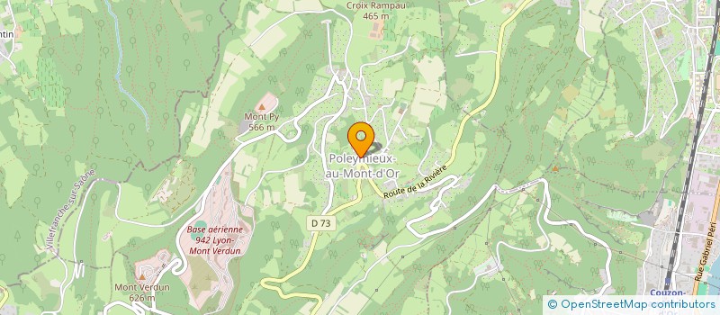 localisation de l'entreprise LES SECRETS D'ODEL  POLEYMIEUX-AU-MONT-D'OR