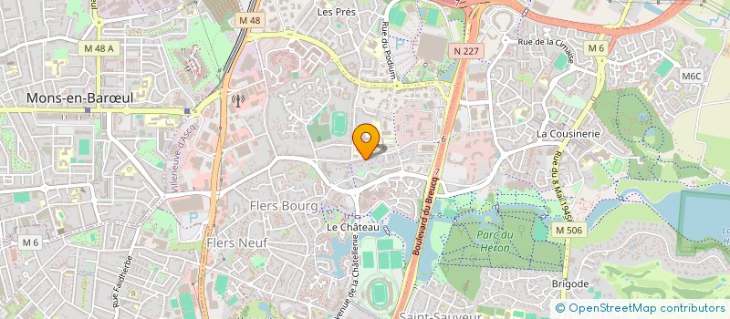 localisation de l'entreprise LES SECRETS D'ORIENT à VILLENEUVE-D'ASCQ