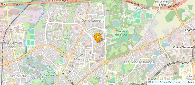 localisation de l'entreprise LES SECRETS DE JADE à RENNES