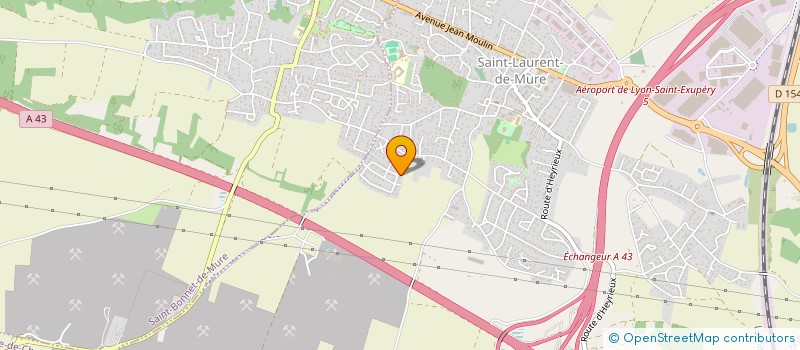 localisation de l'entreprise LES SECRETS DE VAL  SAINT-LAURENT-DE-MURE