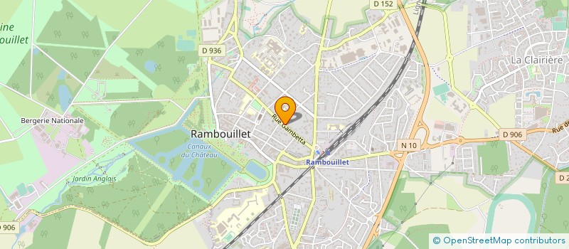 localisation de l'entreprise LES SECRETS DU VIN à RAMBOUILLET