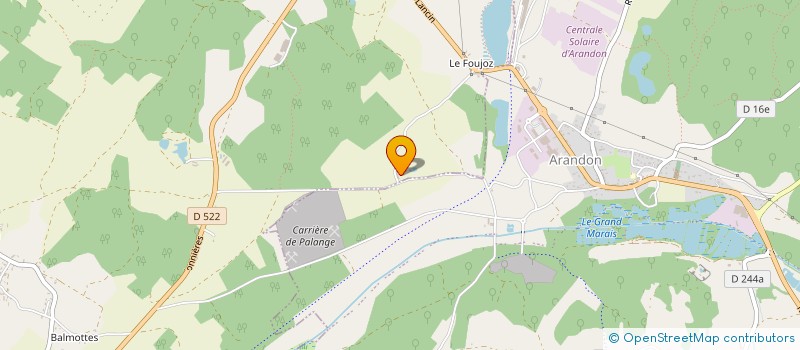localisation de l'entreprise LES SELLIERS DU DOMAINE à COURTENAY