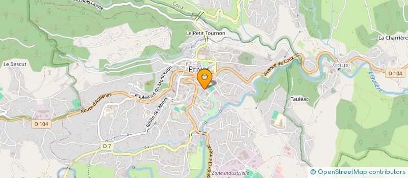 localisation de l'entreprise LES SEMEURS DE CAILLOUX à PRIVAS