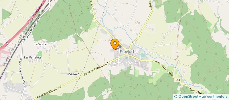 localisation de l'entreprise LES SEMEURS DE GOUT  ESPELUCHE