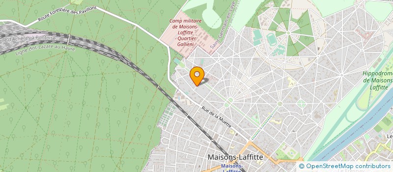 localisation de l'entreprise LES SEMILLANTS à MAISONS-LAFFITTE