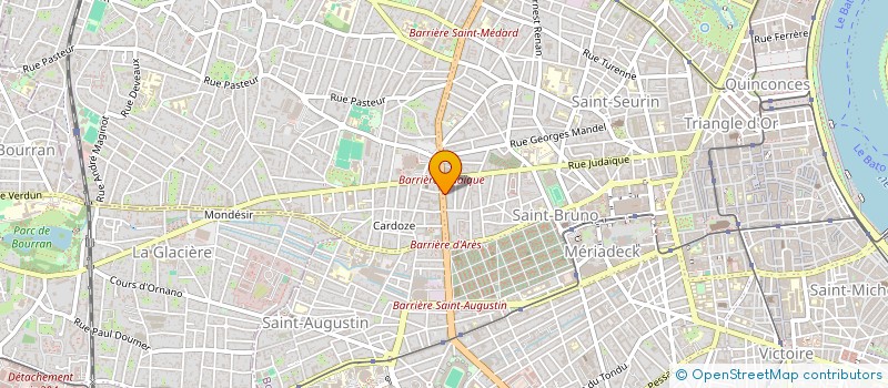 localisation de l'entreprise LES SEMIS  BORDEAUX