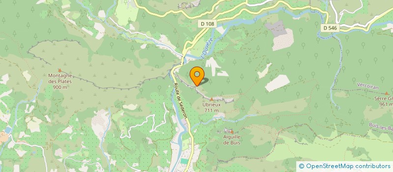 localisation de l'entreprise LES SENEGAULOIS  BUIS-LES-BARONNIES