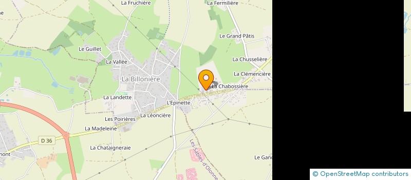 localisation de l'entreprise LES SENEGAULOIS à SAINTE-FOY