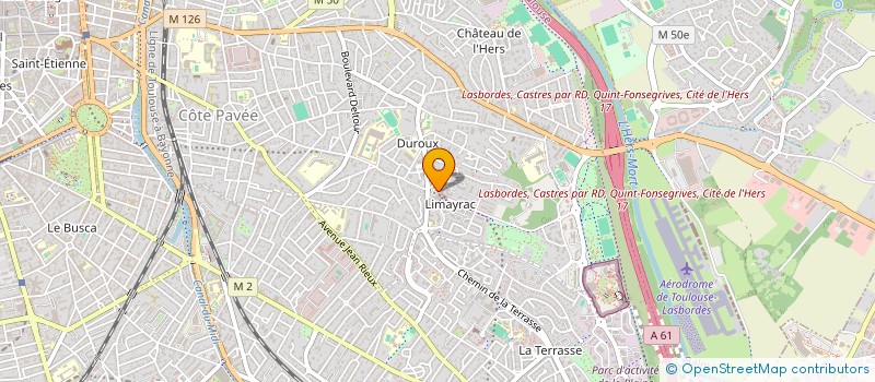 localisation de l'entreprise LES SENIORIALES EN VILLE DE MANTES-LA-JOLIE à TOULOUSE