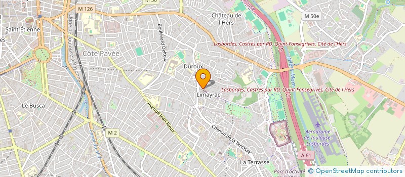 localisation de l'entreprise LES SENIORIALES EN VILLE DE SANNOIS à TOULOUSE