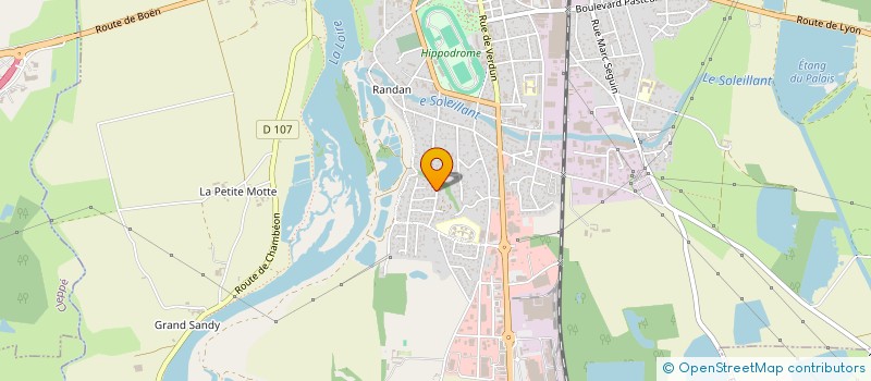 localisation de l'entreprise LES SENS CIEL FORMATION  FEURS