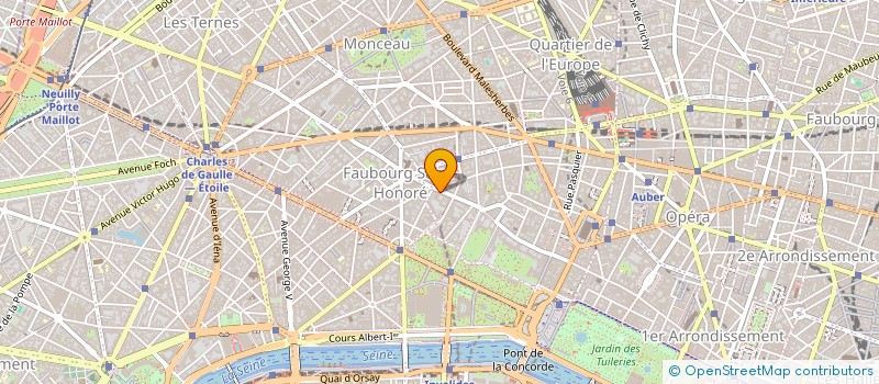 localisation de l'entreprise LES SENS DE CHINE  PARIS