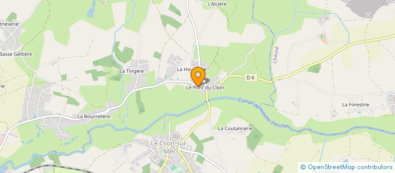 localisation de l'entreprise LES SENS DE L'AME  PORNIC