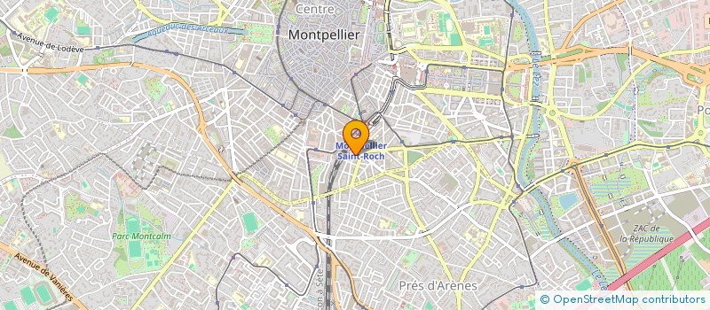 localisation de l'entreprise LES SENS DE L ETRE à MONTPELLIER