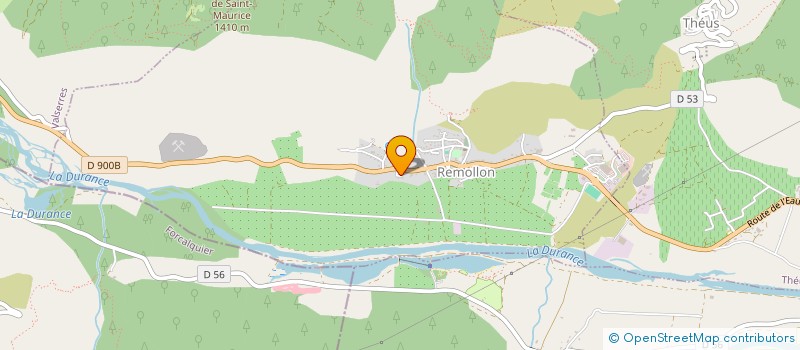 localisation de l'entreprise LES SENS DE THEUS à THEUS