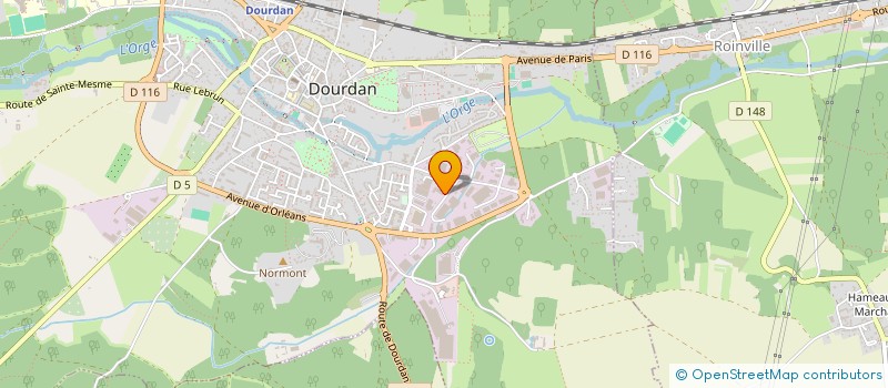 localisation de l'entreprise LES SENS DU BOIS à DOURDAN