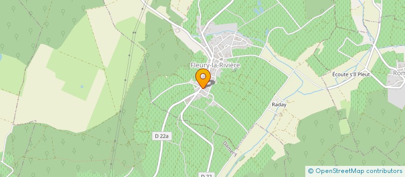 localisation de l'entreprise LES SENTES : SORTIES EN NATURE, TOUCHER, EXPLORER, SENTIR  EPERNAY