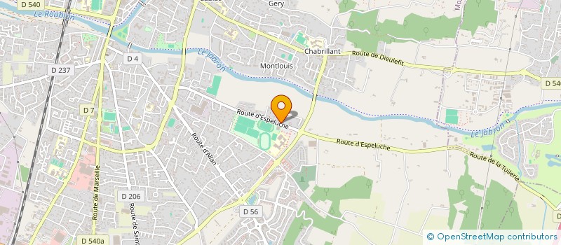 localisation de l'entreprise LES SENTEURS D'ANATOLIE à MONTELIMAR