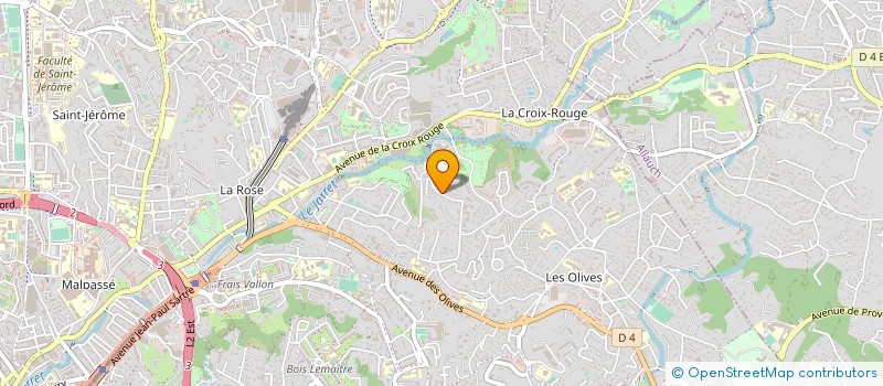 localisation de l'entreprise LES SEOLANES à MARSEILLE