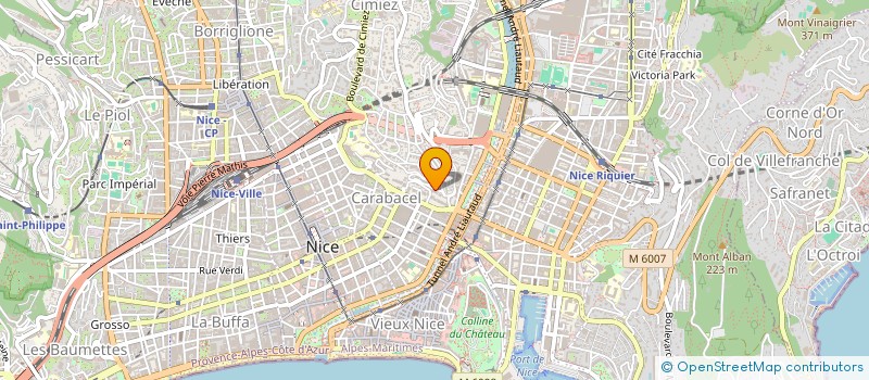 localisation de l'entreprise LES SEOULES DE BELLET  NICE