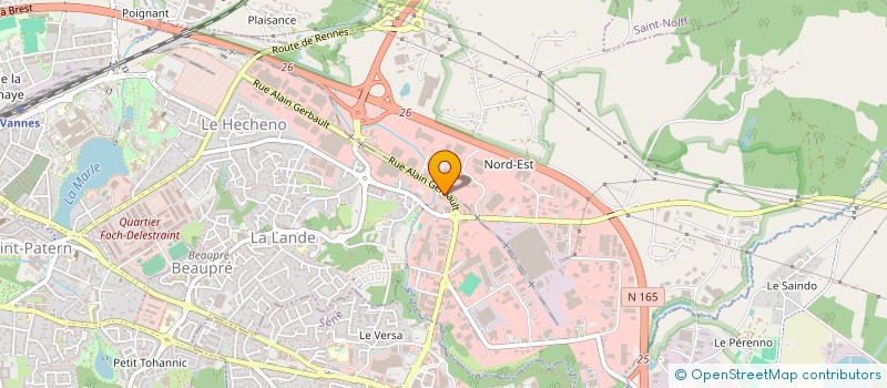 localisation de l'entreprise LES SEPIOLES à VANNES