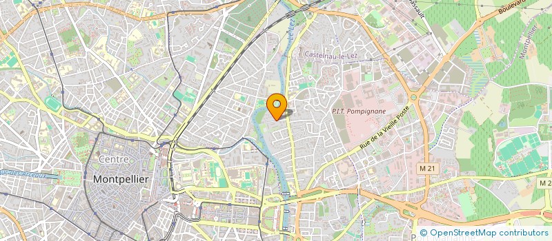 localisation de l'entreprise LES SEPT ARPENTS à MONTPELLIER
