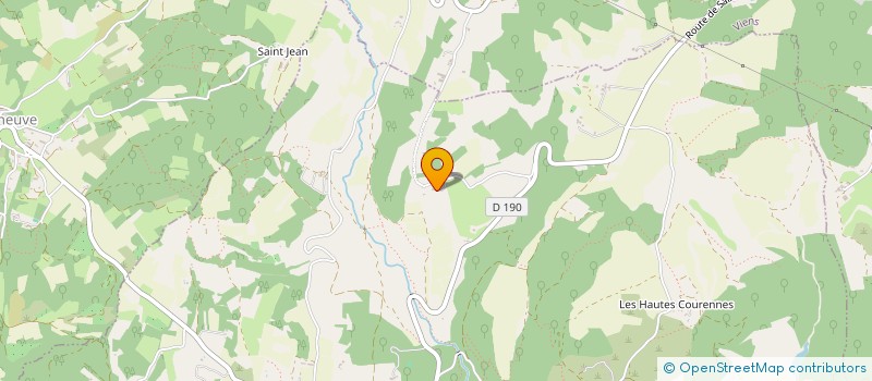 localisation de l'entreprise LES SEPT DOIGTS DE LA MAIN  SAINT-MARTIN-DE-CASTILLON