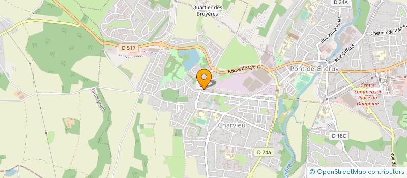 localisation de l'entreprise LES SEPT EPIS à PONT-DE-CHERUY