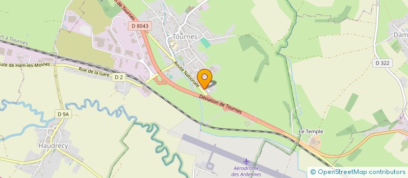 localisation de l'entreprise LES SEPT FONTAINES  SARL  FAGNON