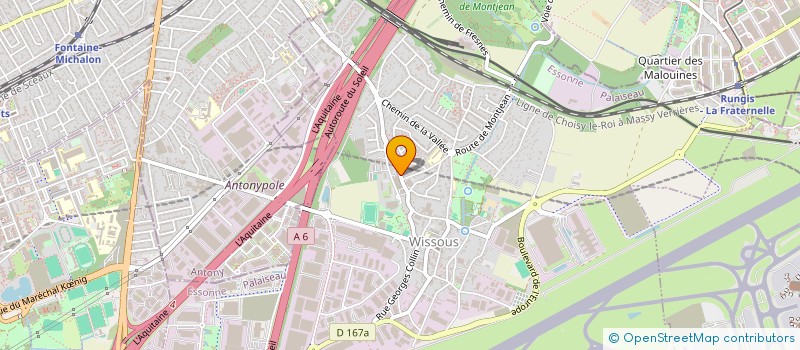 localisation de l'entreprise LES SEPT PIERRES à WISSOUS