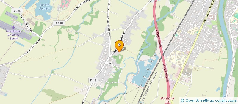 localisation de l'entreprise LES SEPT S  MURET