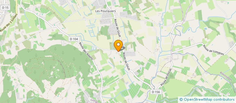 localisation de l'entreprise LES SEPTS  GORDES