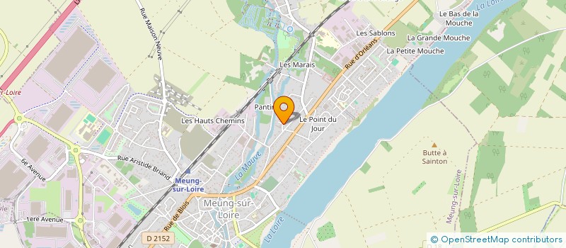 localisation de l'entreprise LES SEQUOIAS à MEUNG-SUR-LOIRE