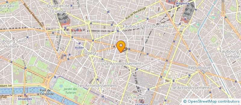 localisation de l'entreprise LES SERBES SARL à PARIS