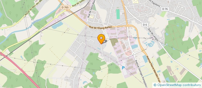 localisation de l'entreprise LES SERIAL RIMEURS à ROMORANTIN-LANTHENAY